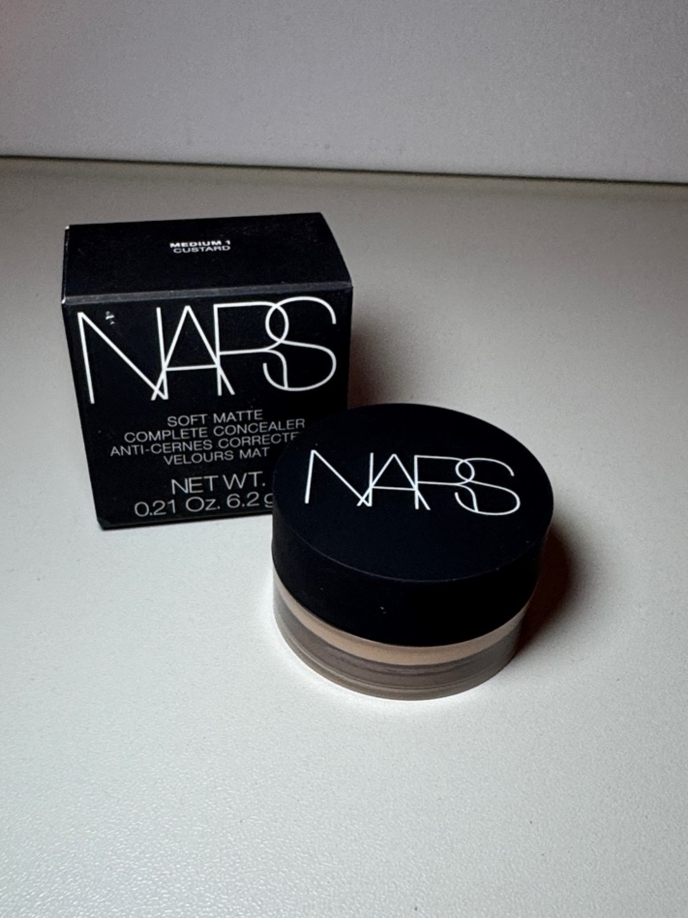NARS Soft Matte Concealer - Medium 1 Custard